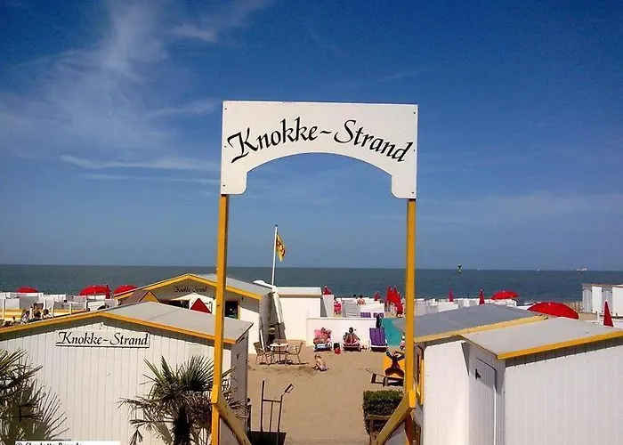 דירה Coastal Comfort In The Heart Of Knokke With Terrace & Sea Views